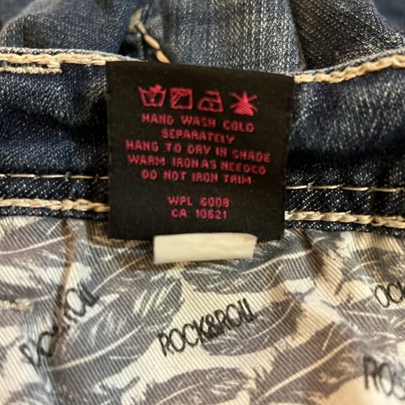 rock and roll boot cut jeans - Picture 5 of 7